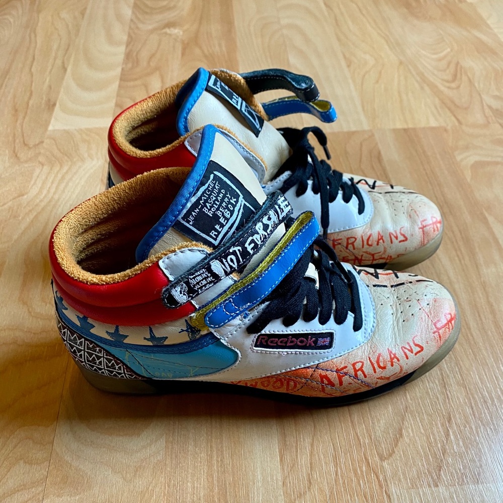 Jean-Michel Basquiat Reebok sneakers